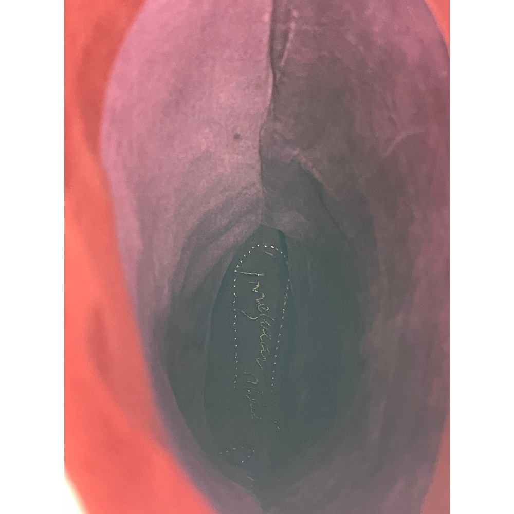 Irregular Choice Ascension‎ Boots Burgundy Pony Hair Sculptural Heel US 7 EU 38 - Picture 10 of 11